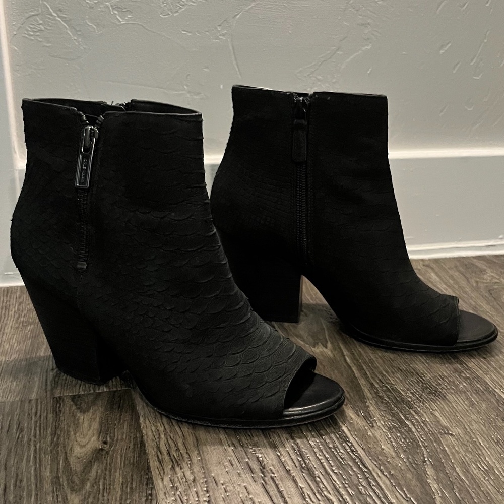 Cole Haan Peep Toe Bootie Size 6B